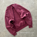 Sweats à capuche masculins et pulls molletonnés Colon rouge